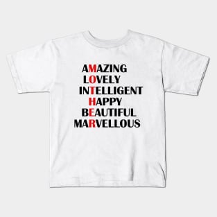 Six Thing About Mom Kids T-Shirt